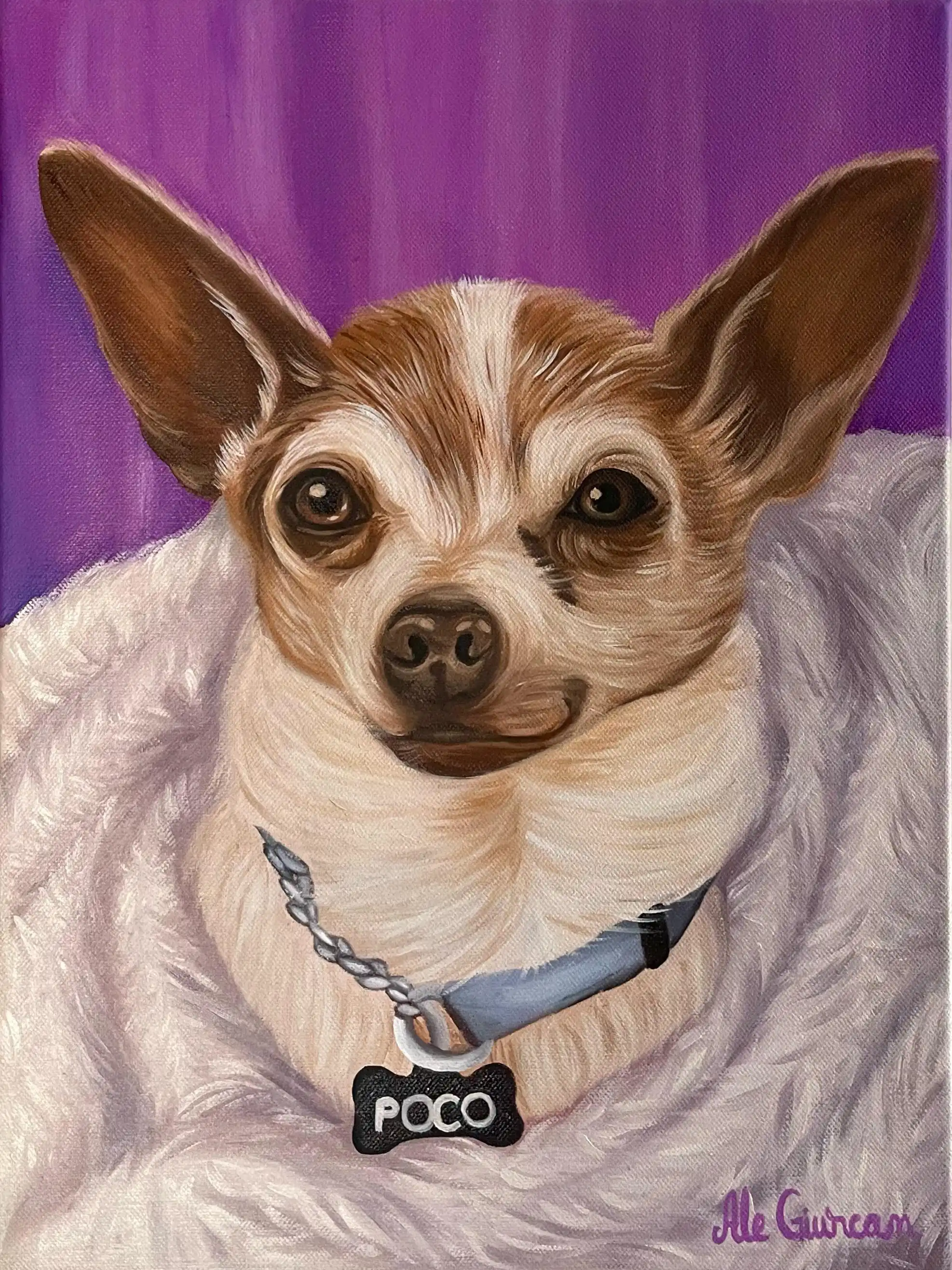 portret dimensiune mica